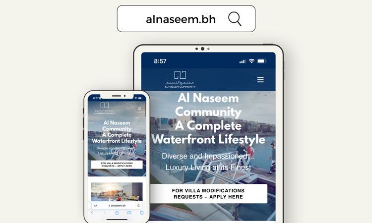 Diyar Al Muharraq Launches Al Naseem Community Website